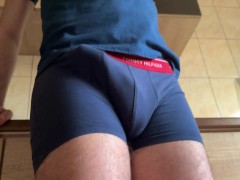 Guy Moaning while Cumming in Underwear and Dirty Talking until Intense Hands Free Orgasm - fap2it - Screenshot 8 of 16 - Hands Free Cum