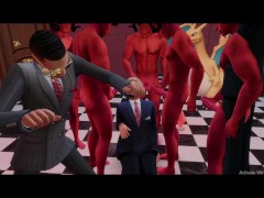 a sex slave party XXX