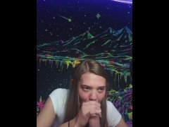 I don’t care if you cum , I’ll keep going! - Screenshot 3 of 16 - Amateur Blowjob