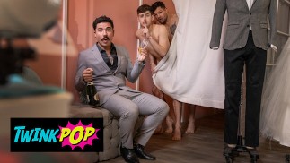 TWINKPOP - Последний шанс Брайсена трахнуть свою тугую задницу портного Джоуи Миллса прямо перед свадьбой