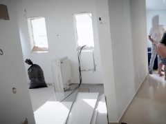 Housewife with architect. Husband working away. - Screenshot 14 of 16 - Kneeling Blowjob