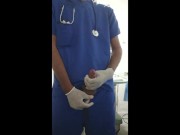 Preview 6 of How delicious to play with the doctor's cock