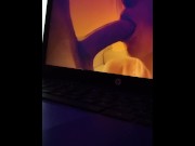 Preview 3 of WATCH ME, WATCH PORN and CUM HARD