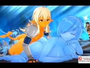 Preview 4 of SLIME GIRL FUCKED BY FUTANARI AND GETTING CREAMPIE | HOTTEST FUTA HENTAI ANIMATION 60FPS