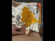 Preview 1 of Pee and cum on doritos