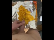 Preview 4 of Pee and cum on doritos