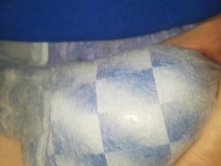 WET Morning diaper jack and cum Video