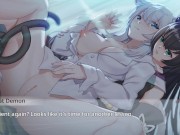 Preview 1 of Live with a demon fox - all the fox girl lesbian sex scenes