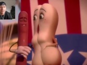 Preview 6 of Sausage Party - Orgy Group Sex Party SEX FULL SCENE UNCENSORED HENTAI FDHD