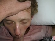 Preview 3 of Cock Hungry Teen Danny Shine Drains Older Creep's Balls POV