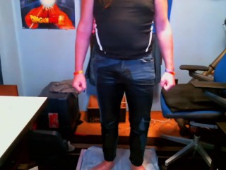 True Desperation! Completely losing control and flooding my Skinny Jeans with Hot Piss! Video
