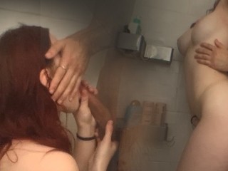 Stepsis SNEAKS into my shower and BEGS for a creampie Video