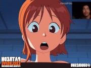 Preview 2 of NAMI TRYES TO TAKE LUFFY'S TREASURE AND SCOOBY DOO HAS AN ORGY WITH HER BIG BOY FRIENDS UNCENSORED H