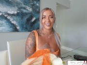 Preview 1 of Surprising My Busty Wife with a Big Black Cock for our Anniversary