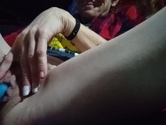 Touching myself b4 bed