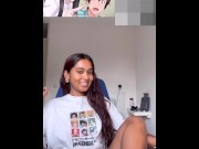 Preview 4 of Petite Indian miaz reacts to Amanee