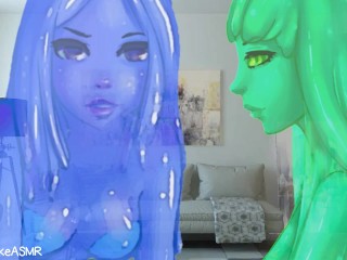 [VORE AUDIO ROLEPLAY] Digested Gently by two Slime Giantesses! Non-Fatal Vore ASMR Roleplay