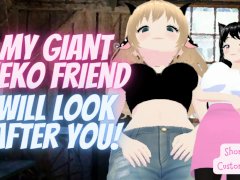 [Audio Only] Giantess Neko Plays With and Swallows You! Non Fatal Vore ASMR Roleplay (PART 3)