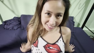 Сводная сестра подставляет свою для жесткого анального секса, чтобы я не сказал родителям, что она курит марихуану