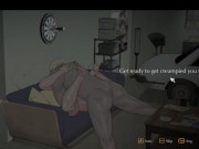 Preview 6 of NTR Hentai Game Cheating Girlfriend get caught fucking in garage! - Tenant of the Dead