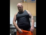 Preview 4 of British builder Danny Wyatt shows off his big cock