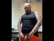 Preview 6 of British builder Danny Wyatt shows off his big cock