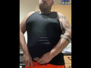 British Builder Danny Wyatt Shows off his Big Cock