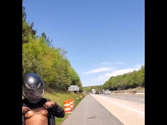 Bike break titties
