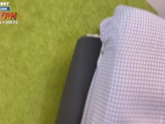 Зубная фея лишила меня девственности. От первого лица, минет, наездница, много спермы на юбку