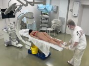Preview 5 of Doctor At Operating Room Healed Fit Girl With Bubble Butt By Thick Cock