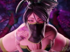 Bunny Akali blow job🐰🥕