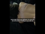 Preview 5 of 19 Year old Teen Cheats on Boyfriend in College Dorm on Snapchat