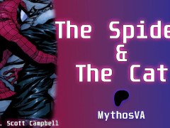 Pinning Spider-Man Down After He Catches You | ASMR Audio Roleplay