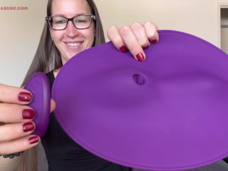 Orion Vibepad 2 vibrator and tongue SFW review Video