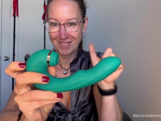 Funzze 3 in 1 rabbit clit suction vibrator SFW review Video