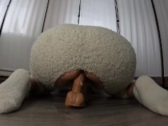 I had a naughty dream so I start my day with my dildo, dripping wet pussy