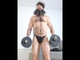 Training fitness taking clothes off every round