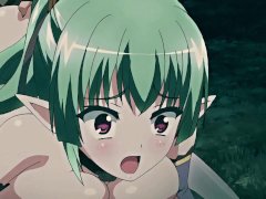Horny Green Haired Bitch Likes To Make A Paizuri With Her Tits
