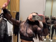 Preview 2 of See-through Try On Haul: Transparent/See-through Lingerie | Very revealing Try On Haul at the Mall