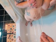 Preview 1 of hot piss shower fun