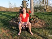 Preview 6 of Outdoor Sybian Ride!!! (FULL VIDEO ON OF!!)