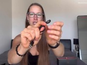 Preview 2 of Ultimate pleasure for her vibrating tongue pump SFW review