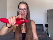 Preview 5 of Ultimate pleasure for her vibrating tongue pump SFW review
