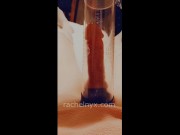 Preview 3 of TsRachelNyx using a cock pump then masturbates until she busts