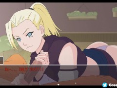 Living with Tsunade V0.37 [6] Ino Masturbates Naruto's Dick
