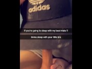 Preview 1 of Snap Chat Fucking her lil bro!