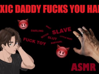 ASMR | You pissed off your Daddy and now he will destroy you 😈😈Male Moaning Video