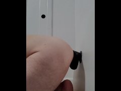Massive wall mounted anal dildo ride multiple angles [FULL VIDEO]