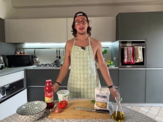 ITALIAN GUY HAS IT IN THE KITCHEN