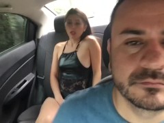 I have my lush toy in my pussy and the driver has control of my toy and makes me cum in the uber